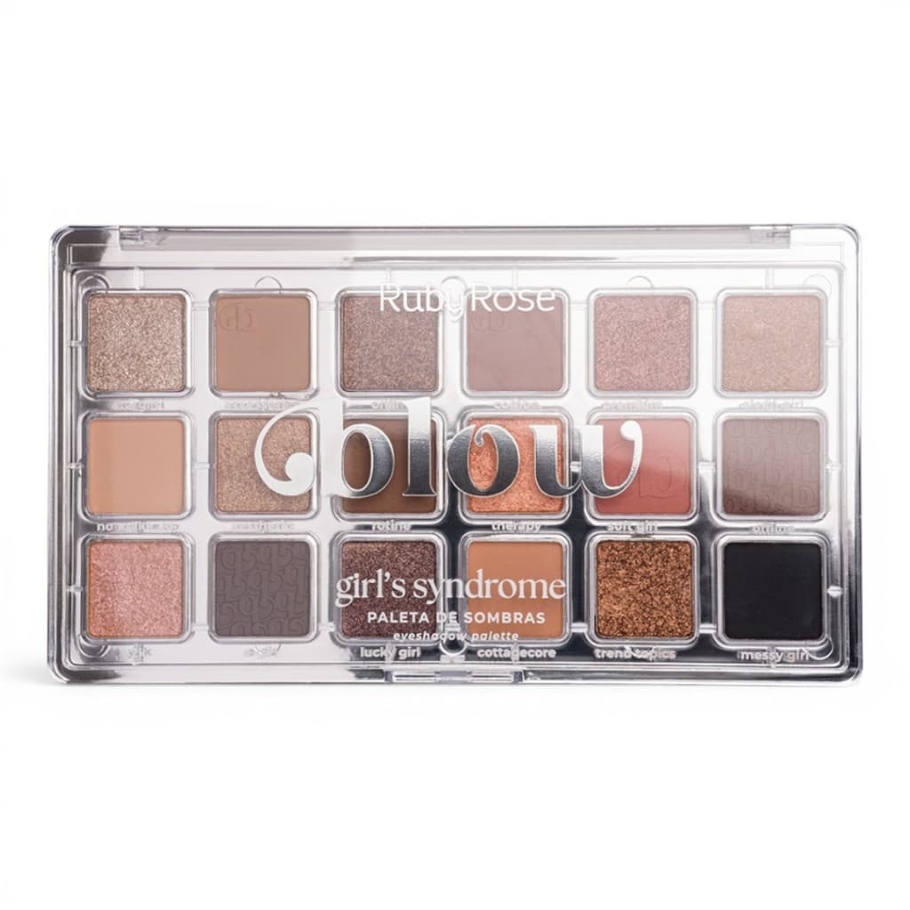 Paleta De Sombras Girl's Syndrome Blow - Hbe2206 - Ruby Rose