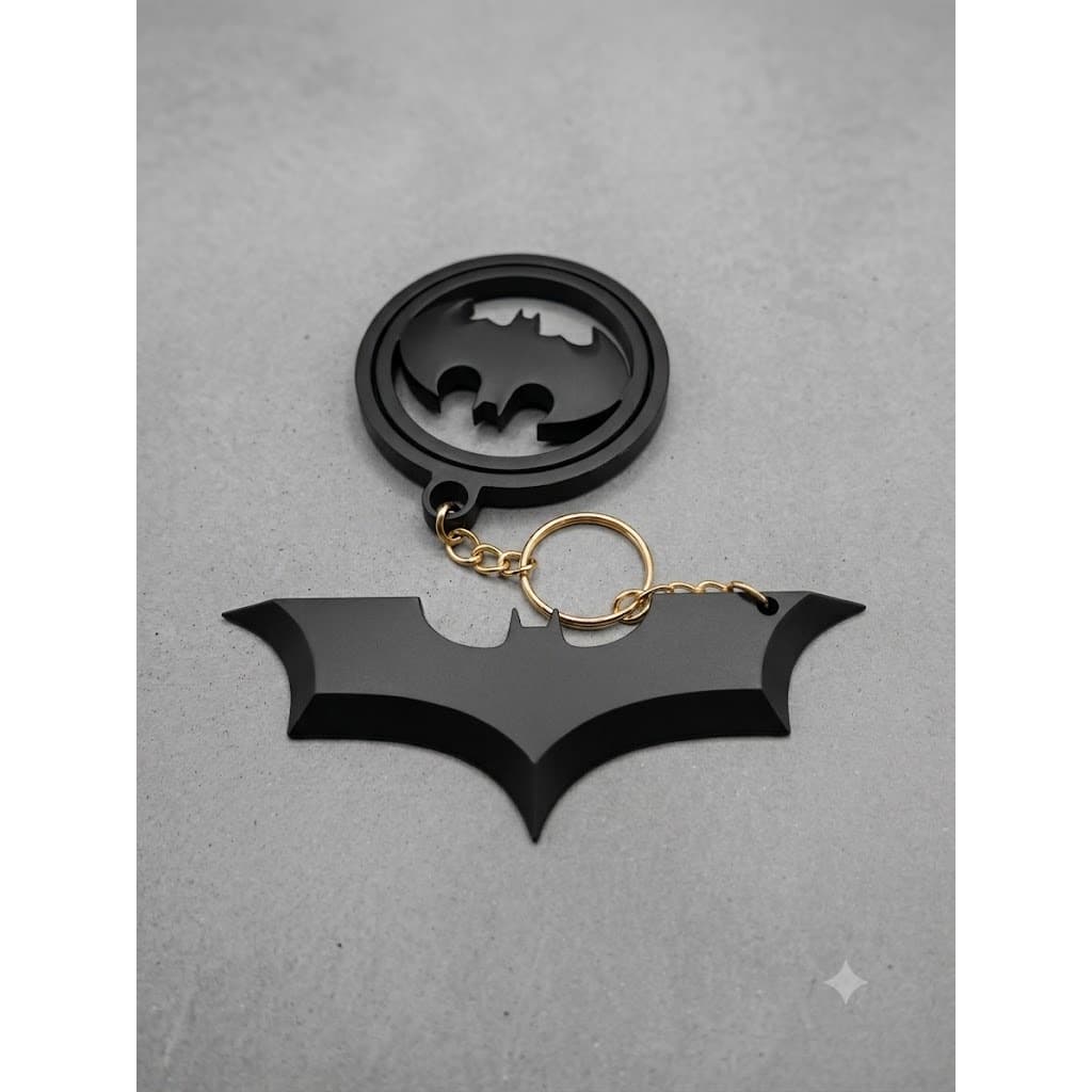 Chaveiro Batman símbolo Premium, kit com 2 chaveiros super-herói