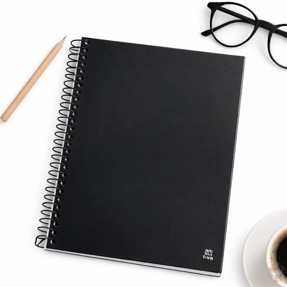 Caderno Escolar Universitário Espiral Capa Dura 70 a 280 Folhas 1 a 20 Matérias Faculdade