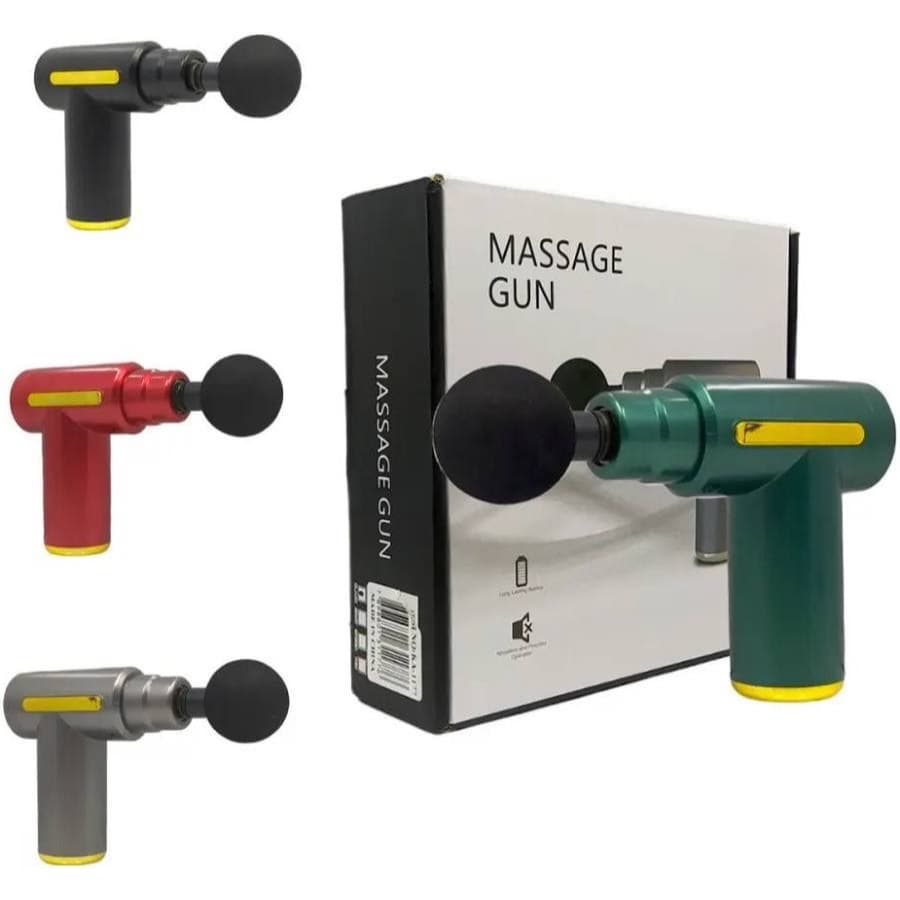 Mini Massageador Elétrico Muscular Portátil Massage Gun
