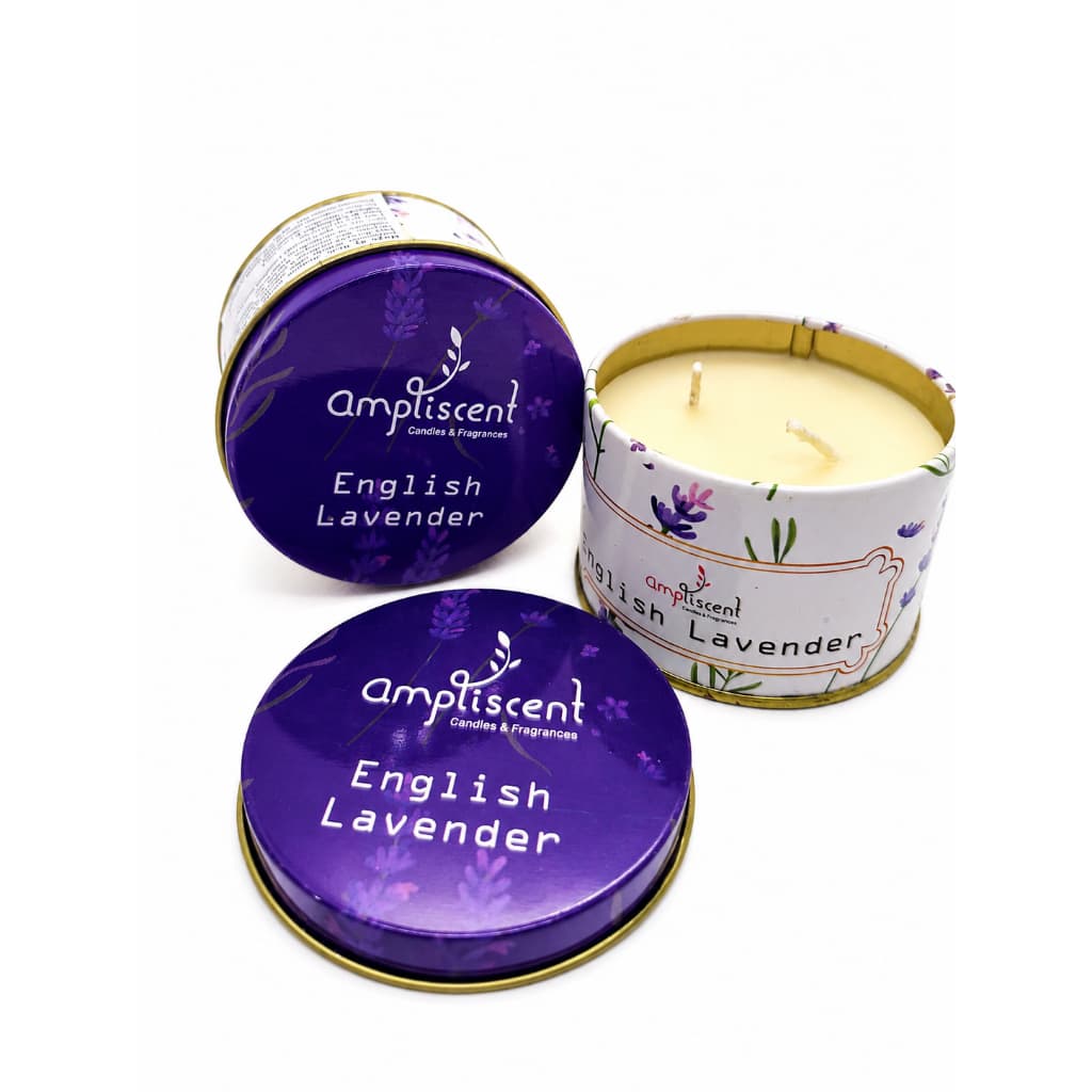 Vela Aromática English Lavender – Amplistcent