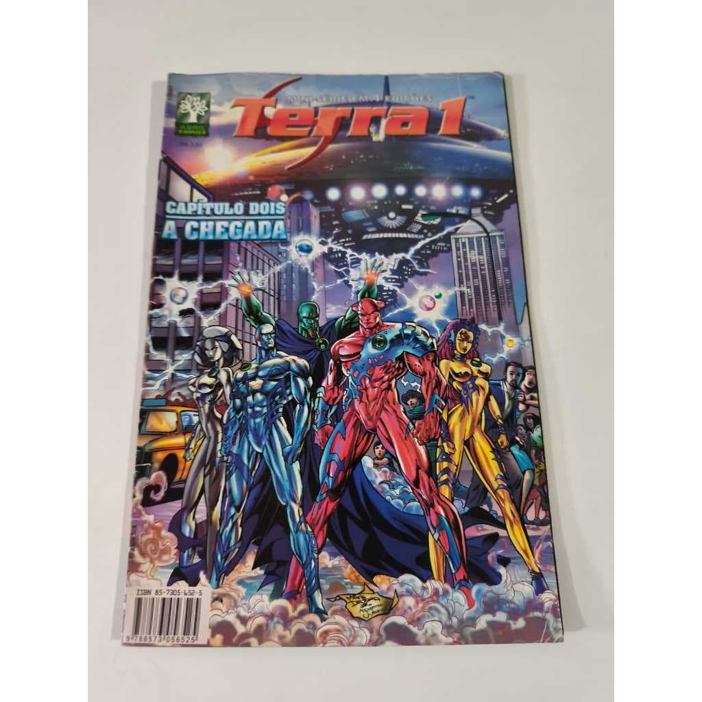 HQs Coleção Marvel Terra 1 Mini series as 4 ediçoes