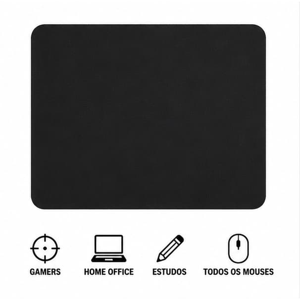 Mouse Pad Quadrado Mouse Pad Pequeno Mouse Pad Preto