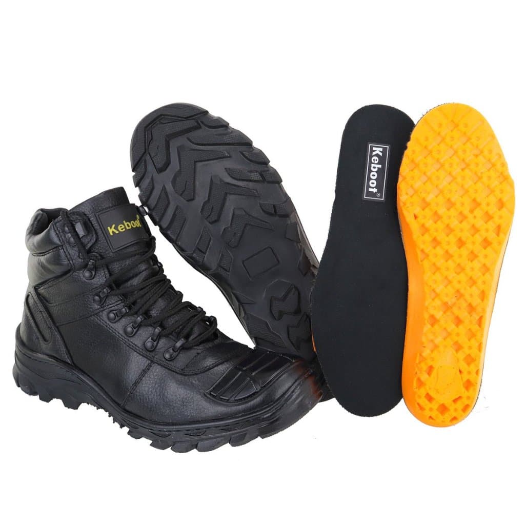 Bota Motociclista Couro Legitimo, Palmilha Gel, Sola Borracha Motoqueiro Confortável Envio Imediato + BRINDE