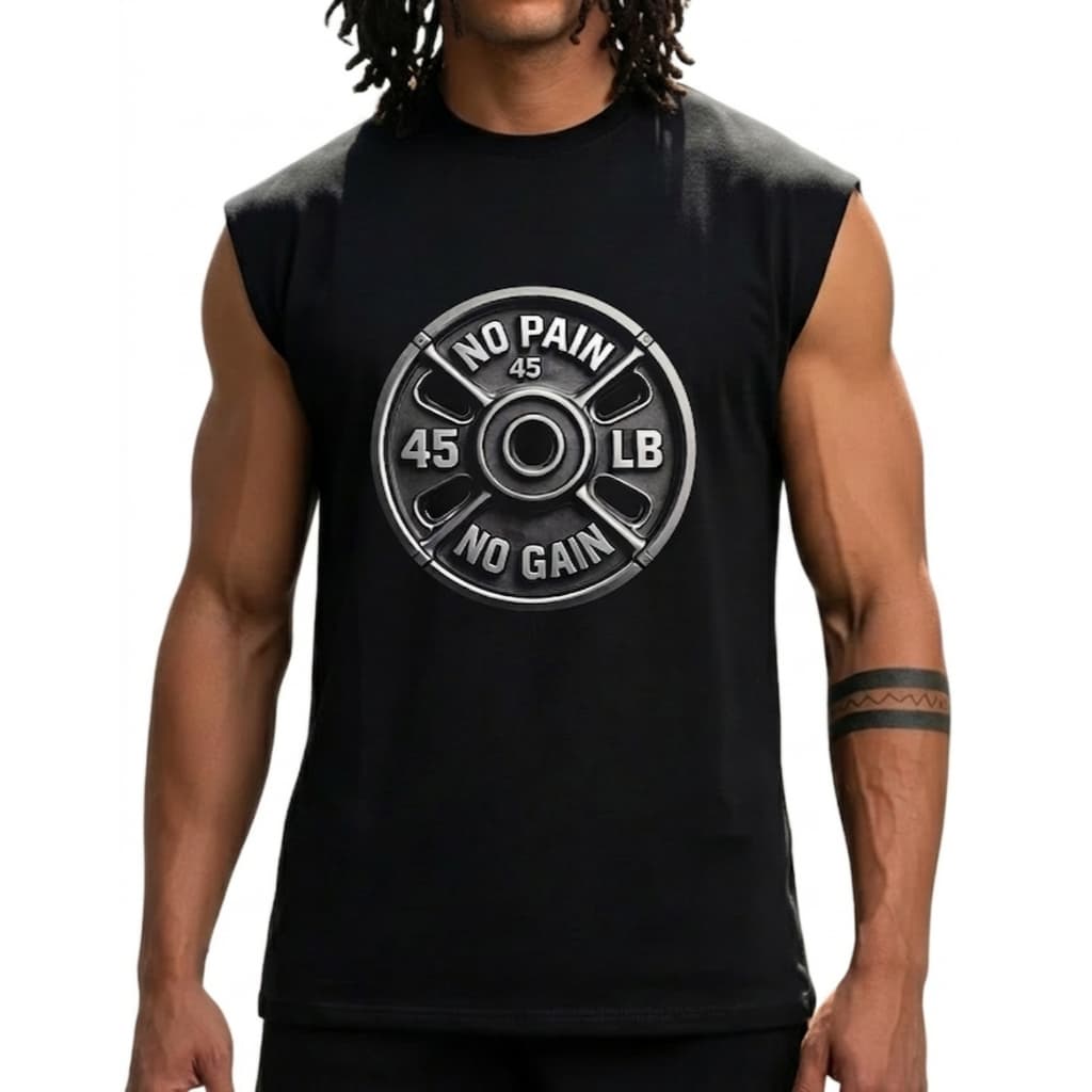 Regata Masculina Machão Estampa ANILHA Oversized Academia Streetwear Premium