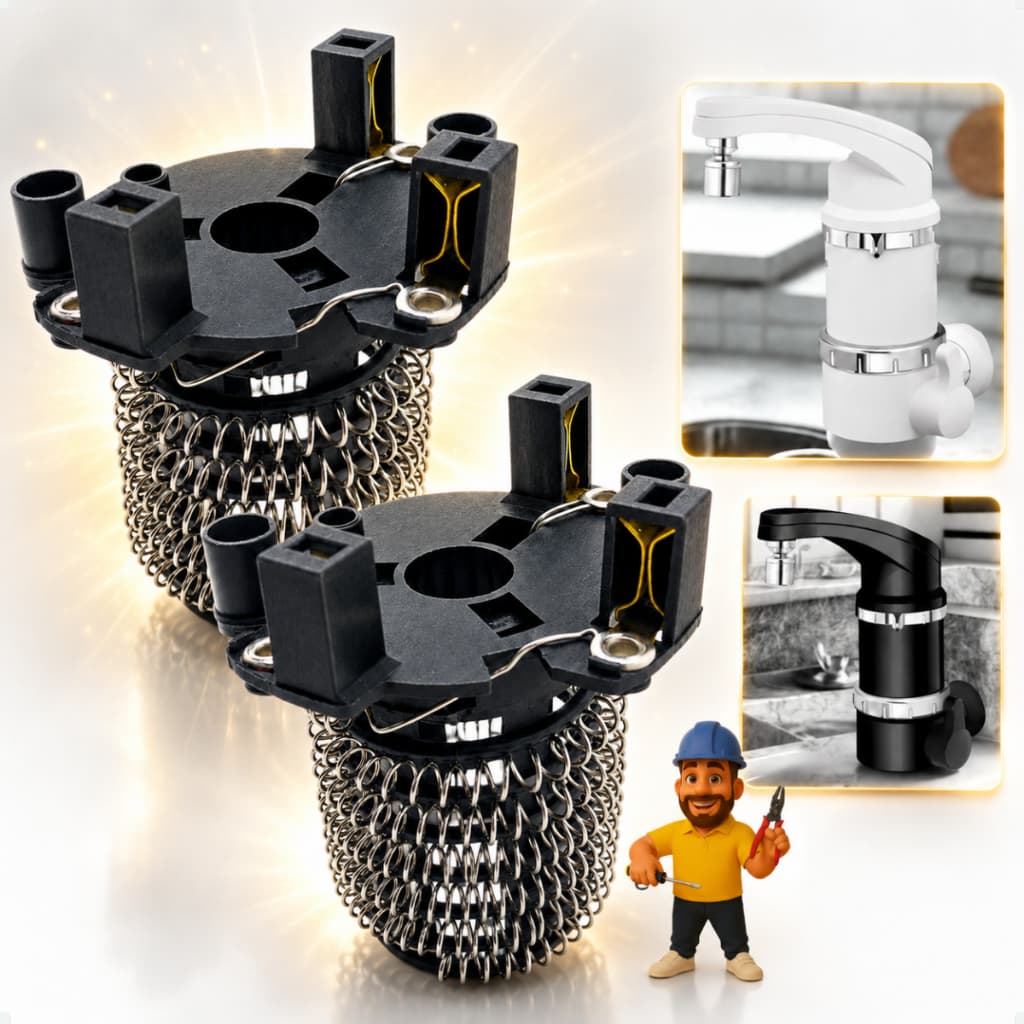 Kit Com 2 Resistência Torneira Elétrica Elegance 4 Temperaturas 4800w 127v - Pratimix