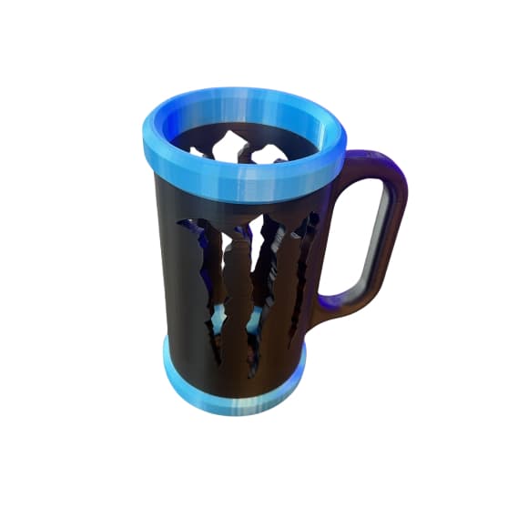Caneca Monster 14,5cm em Impressão 3D | Porta Objetos | Decorativa | Geek