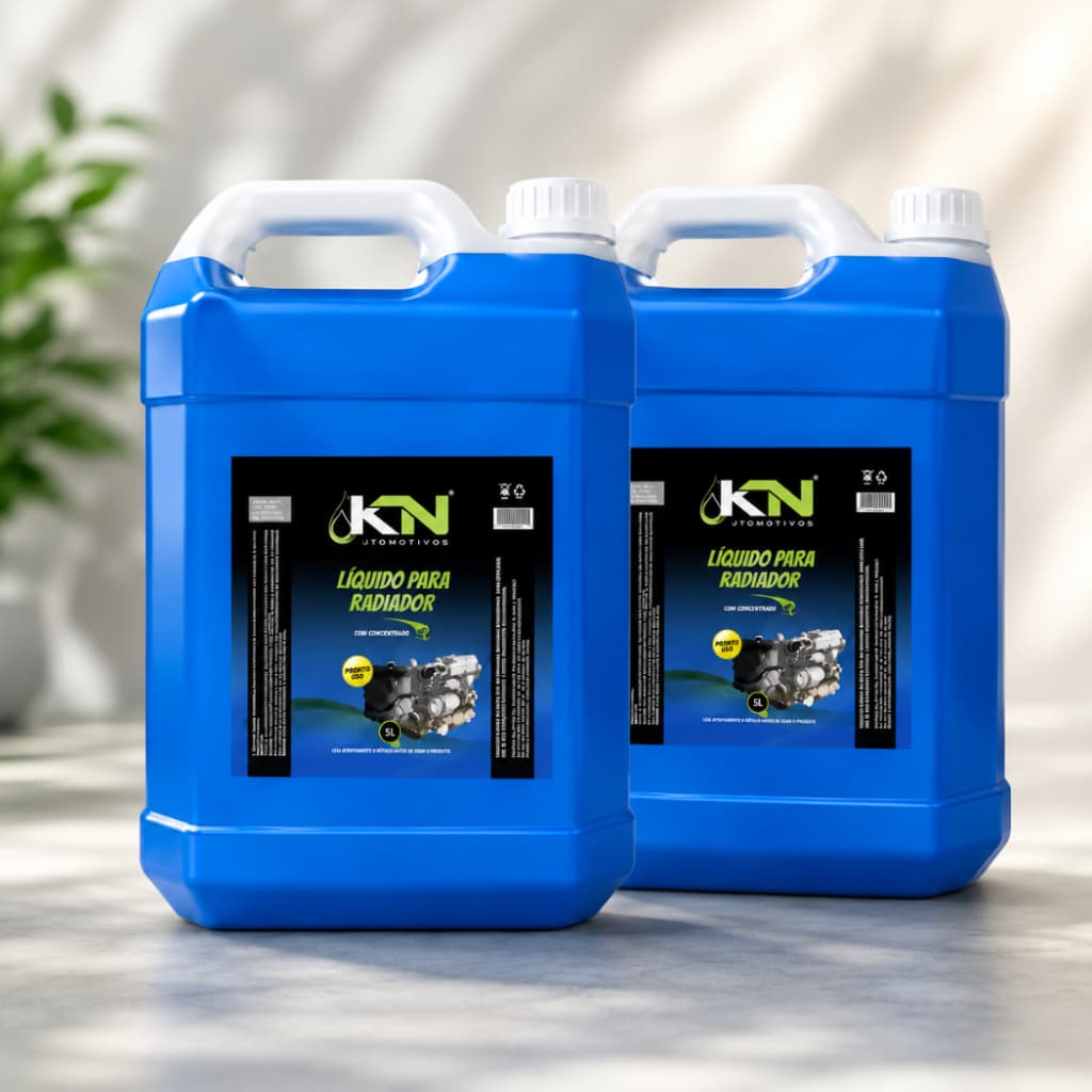 Aditivo Para Radiador Azul 5L Pronto Uso Anticorrosivo Proteção Motor Kit 2 Unidades