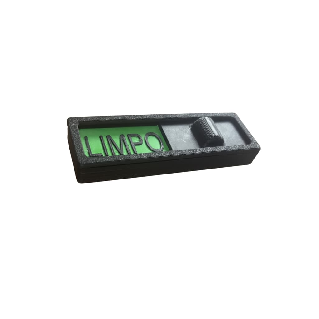 Placa Sinalizadora Limpo Sujo para Lava Louças - Indicador Magnético Cozinha Pia Lavanderia