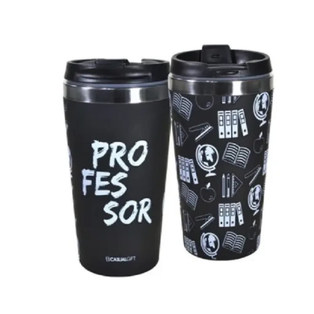 Copo Térmico Profissões Professor 450ml Café Chá Capuccino Água