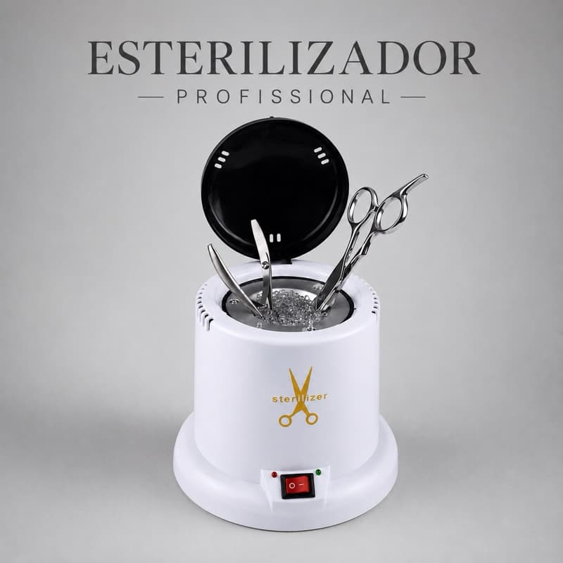 Esterilizador Profissional de Alicates com Esferas de Quartzo D&Z | Aquecimento Rápido | 110V e 220V