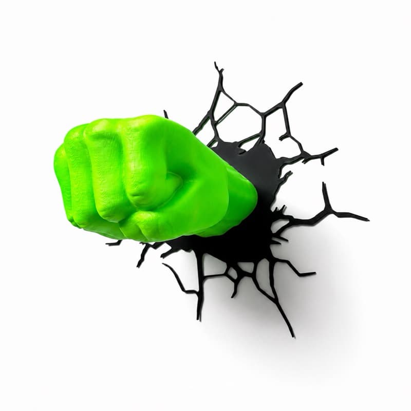 Mão do Hulk Fúria - Item de Decoração