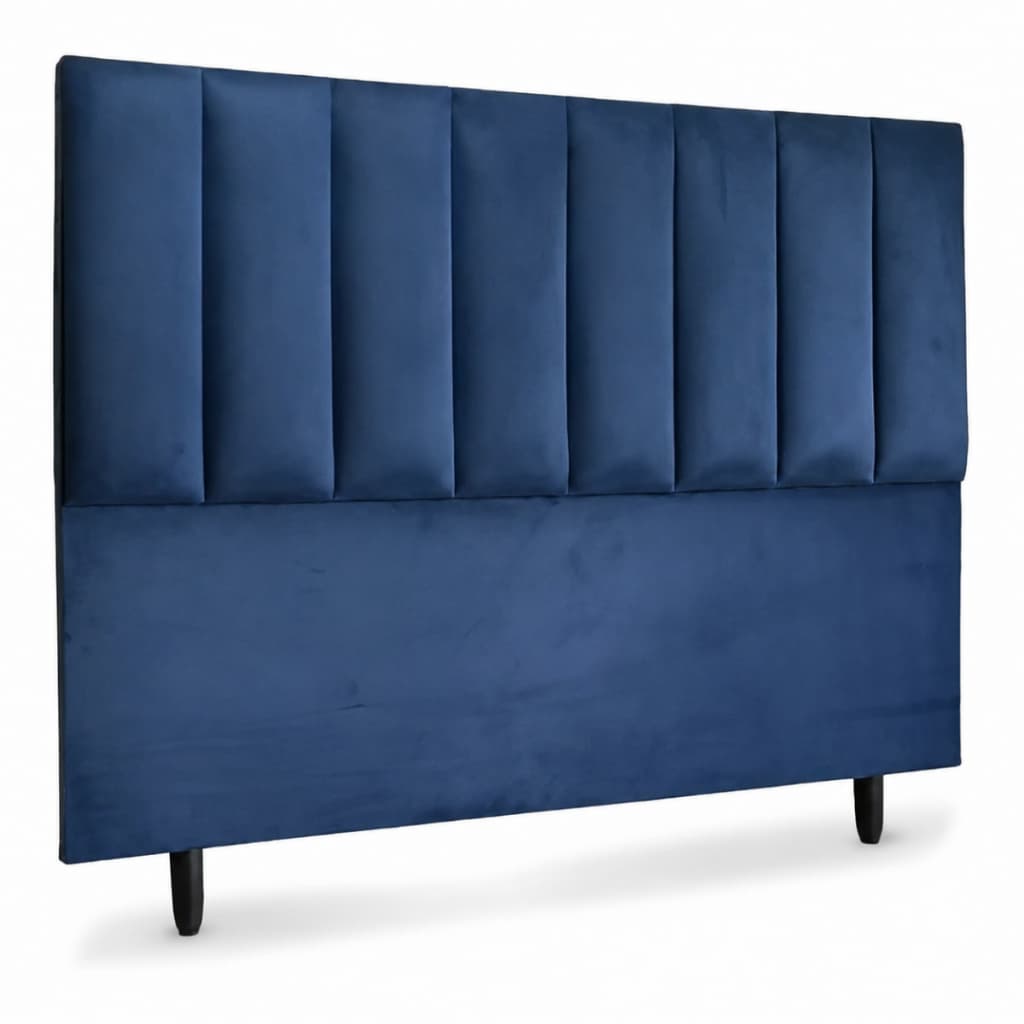 Cabeceira de Cama Todos os Tamanhos Varias Cores - Cabeceira Estofada Tecido Suede com Pés de Apoio