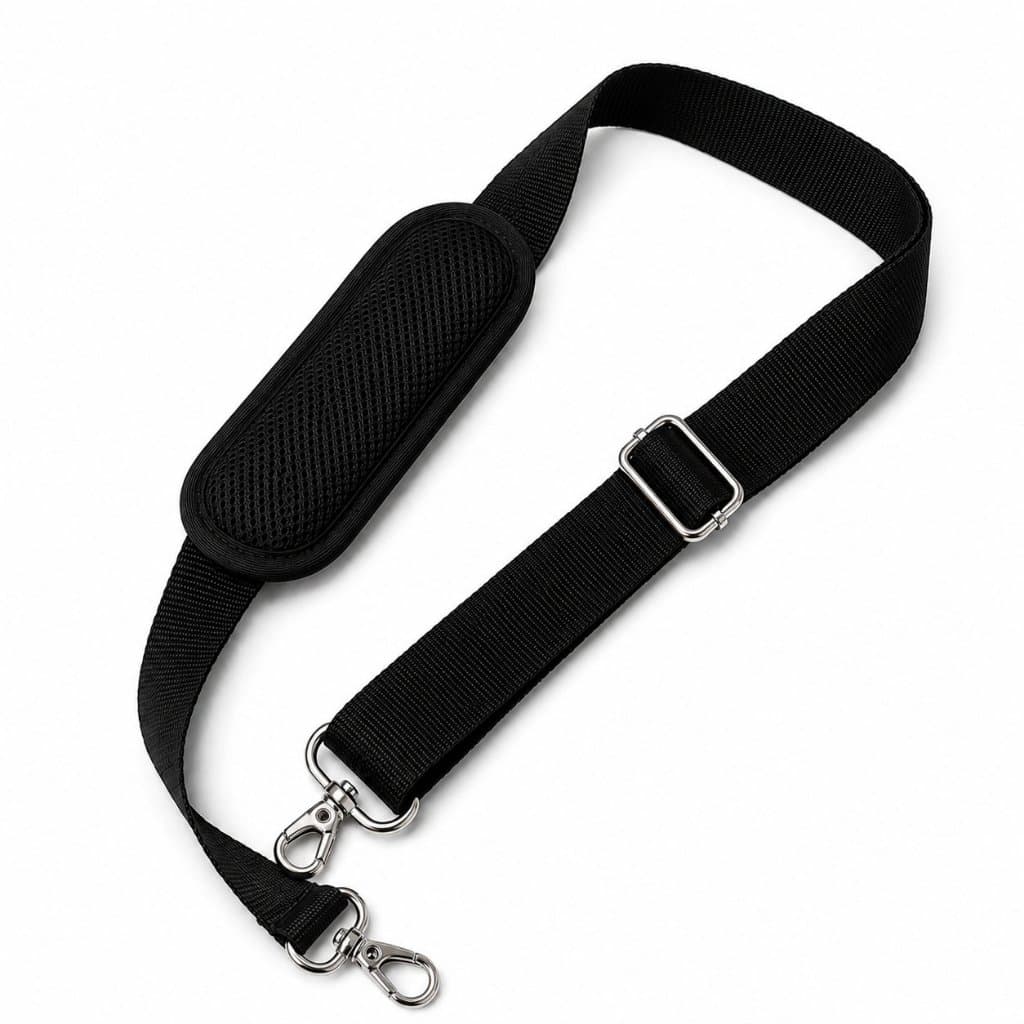 Alça Tira Colo Regulável 125cm Para Bolsa Mochila Mala Acolchoada Premium