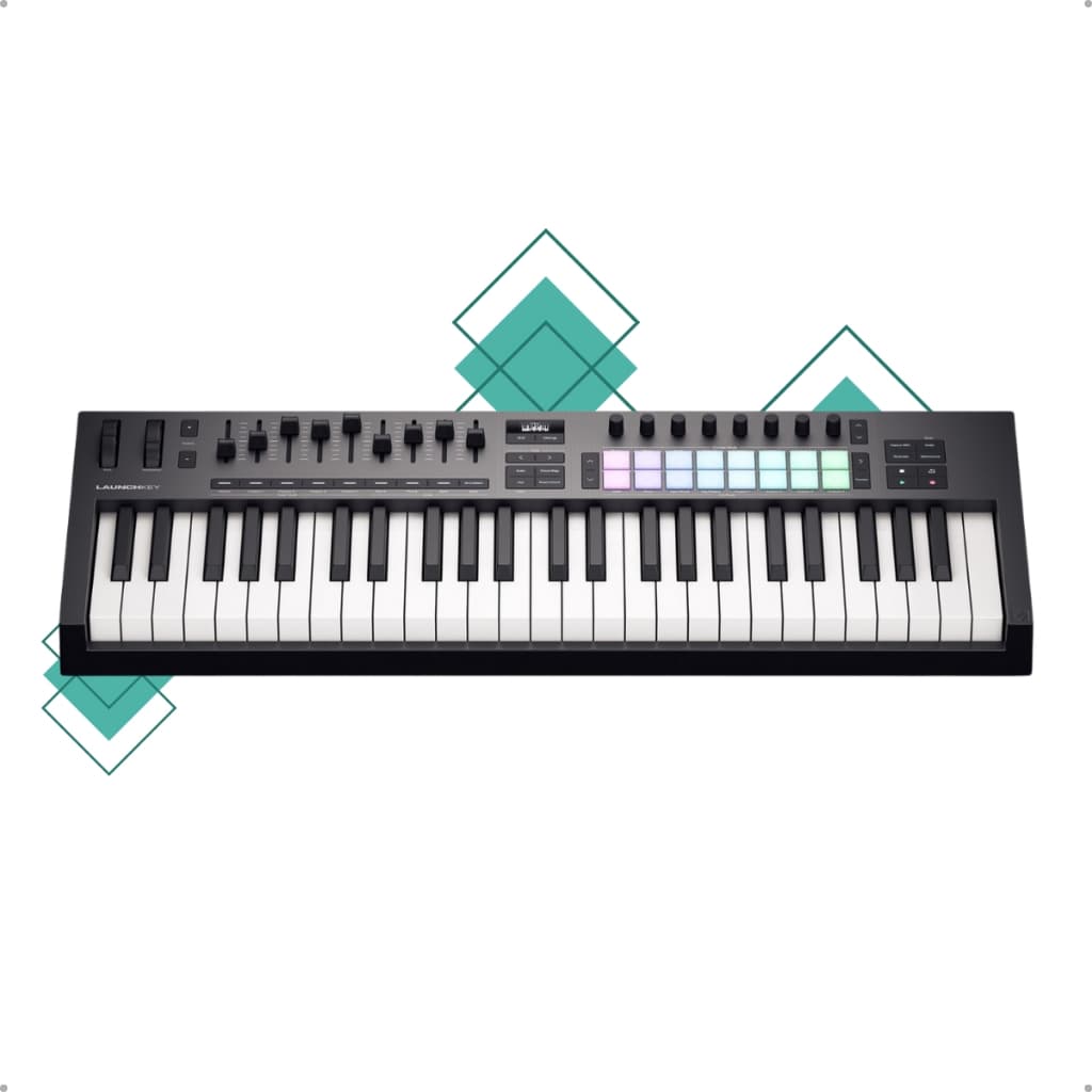 Teclado Controlador Launchkey 49 Mk4 Novation Teclado Controlador Midi Teclado Controlador Usb