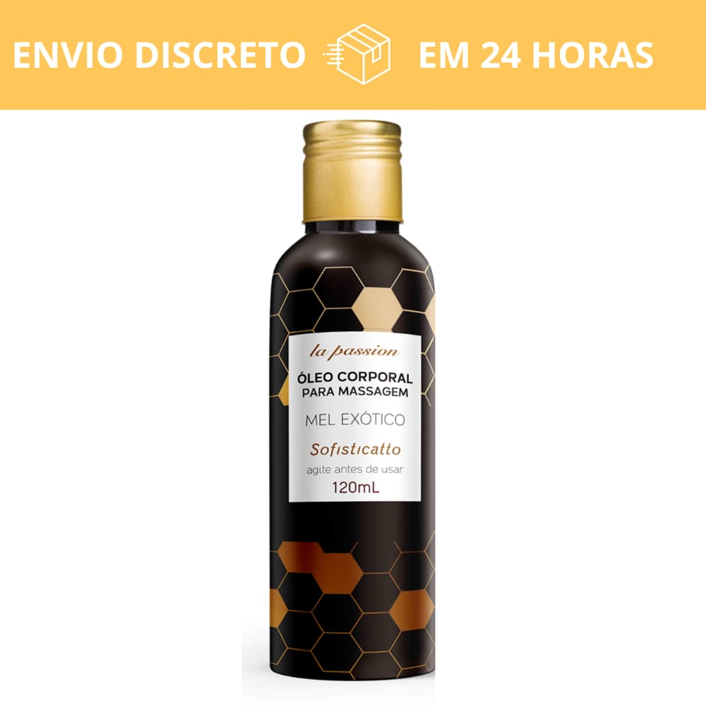 Óleo Corporal para Massagem 120Ml La Passion Mel Exótico | Sofisticatto