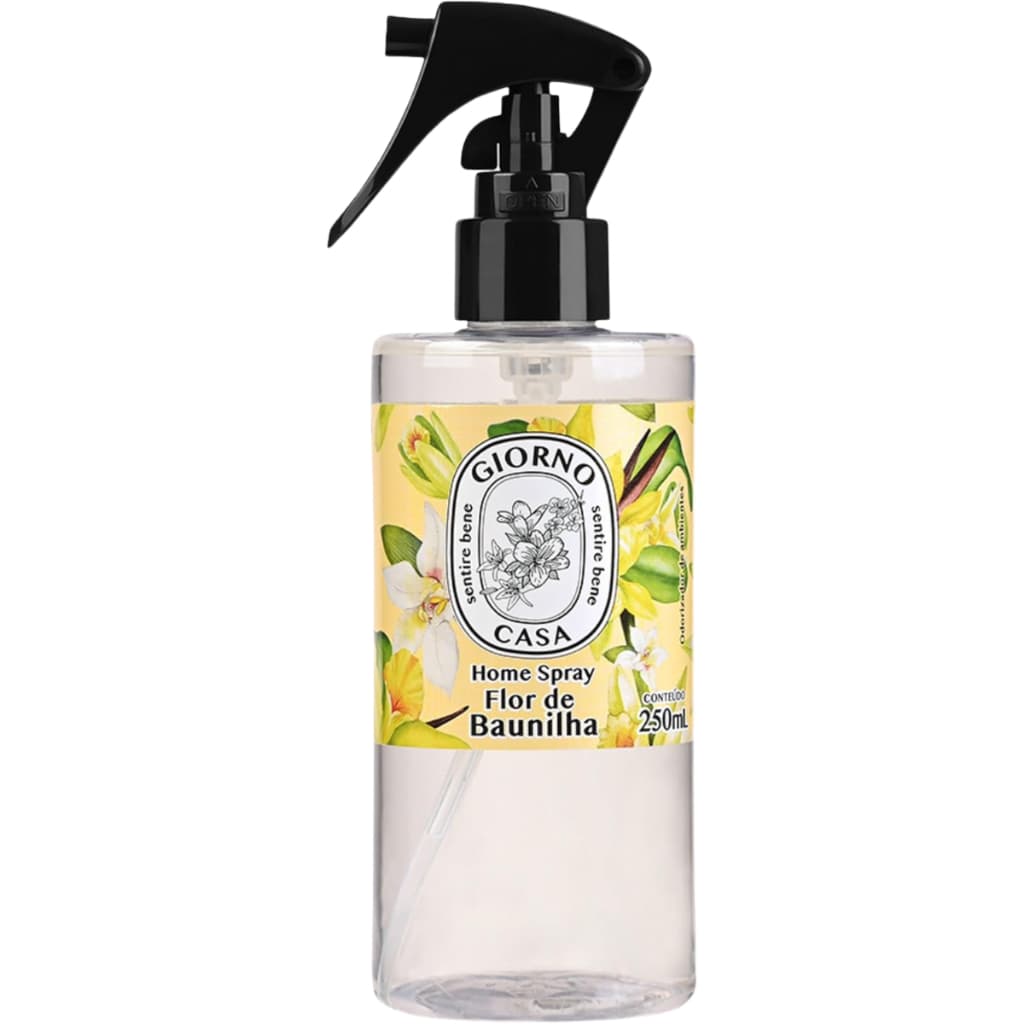 Home Spray Aromatizador de Ambientes -Flor de Baunilha 250ml