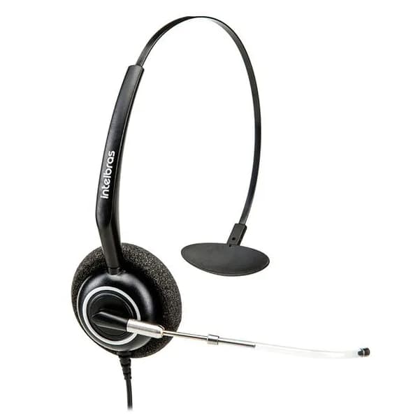 Headset USB Intelbras THS 55 com Microfone Cancelamento de Ruído Ajustável para PC Notebook e Home Office