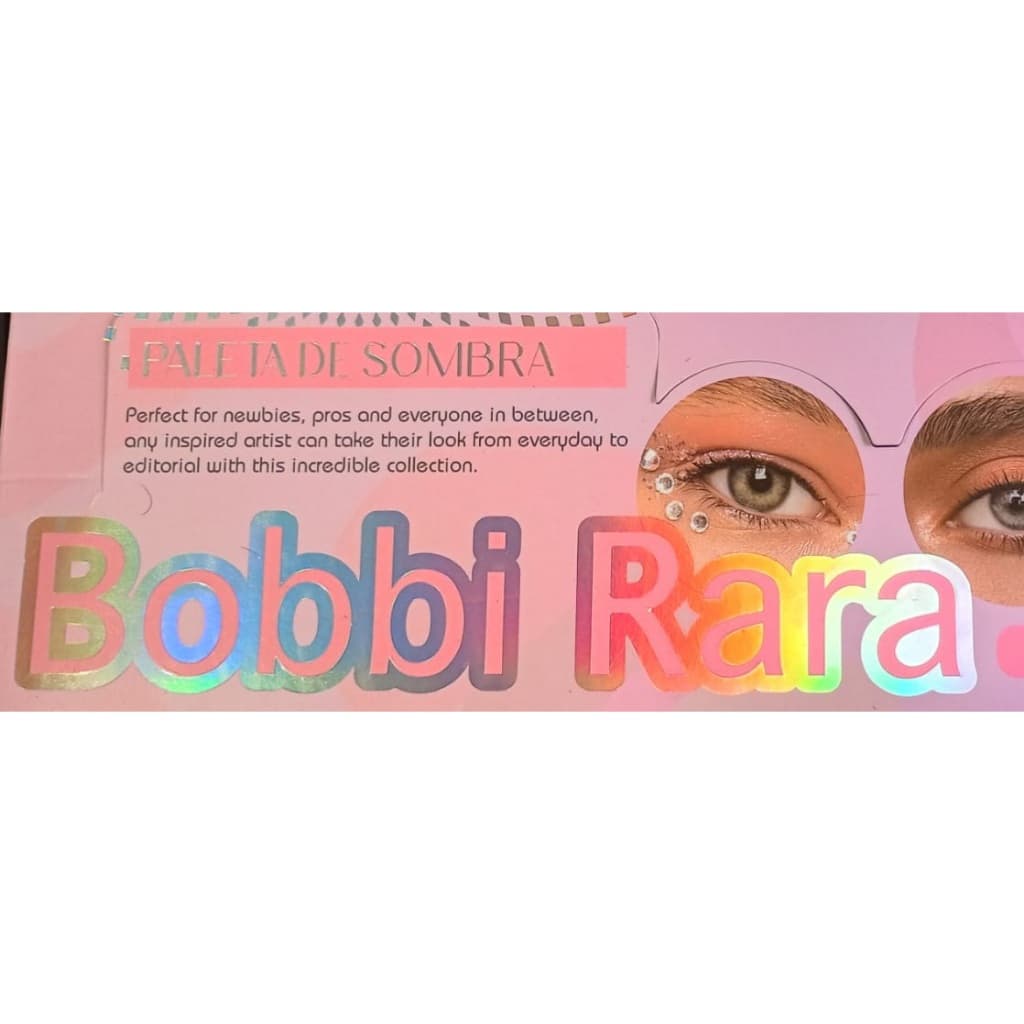 Paleta de Sombras Elegant – Bobbi Rara 2 paletas com 21 tonalidades de cores matte (opaco), cintilante e glitters