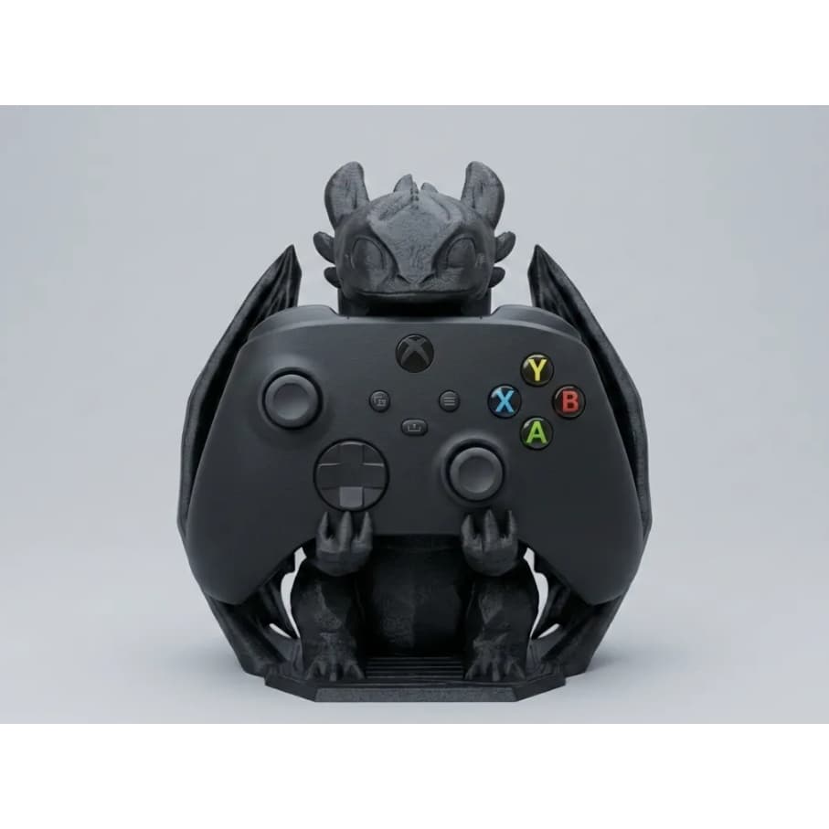 Suporte para Controle Xbox – Banguela (Como Treinar o Seu Dragão) | Organizador de Mesa