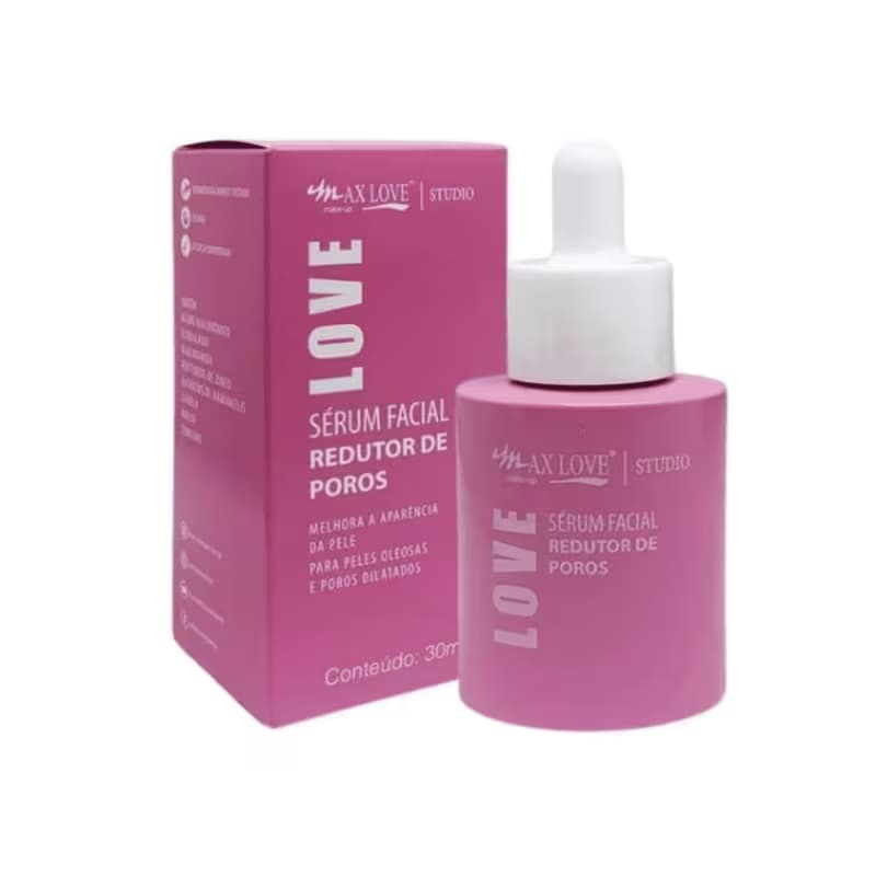 Sérum Facial Redutor de Poros Max Love 30ML