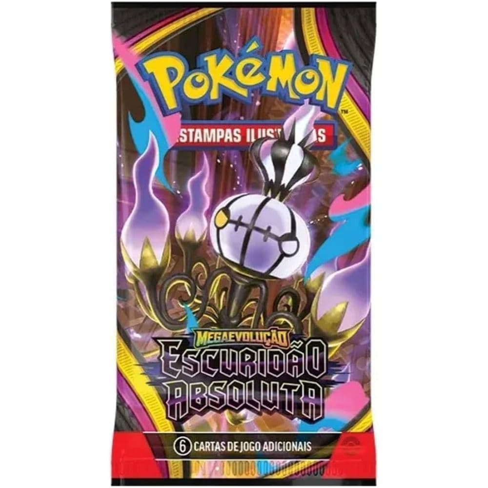 Booster Unitário Pokémon TCG Escuridão Absoluta Original Lacrado