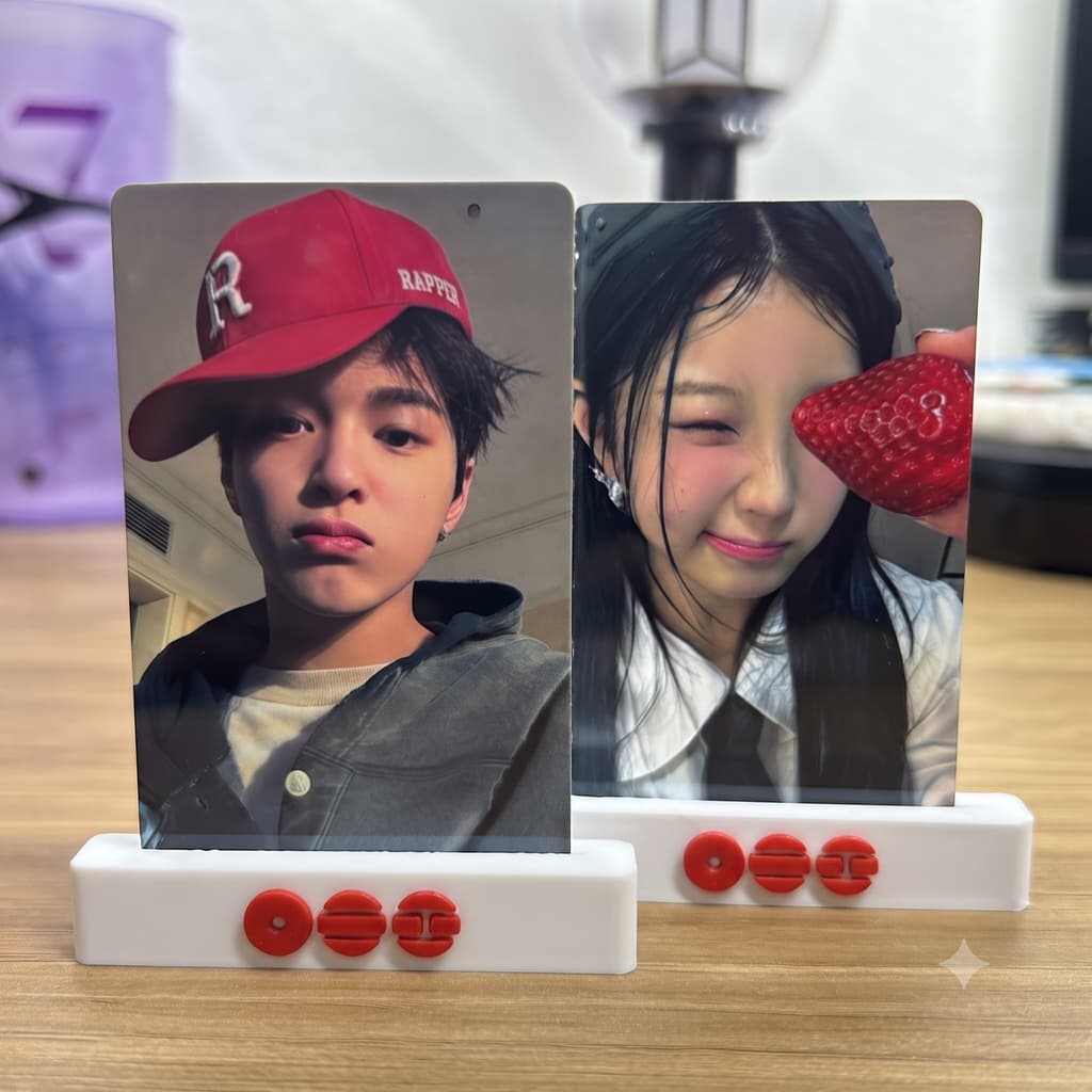 Suporte para Photocard Design BTS Kpop Kit Porta Foto