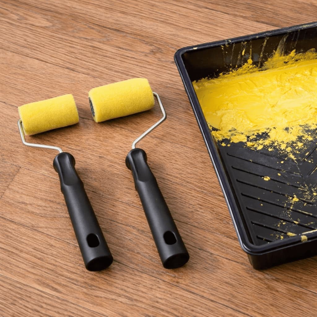 Kit para Pintura Rolo de Espuma e Bandeja - Conjunto Profissional