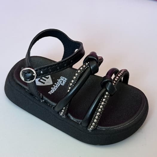 Papete Infantil Molekinha 2733.103 Menina Original Sandália Bebê Casual Confortável Calce Fácil Solado Flexível Antiderr