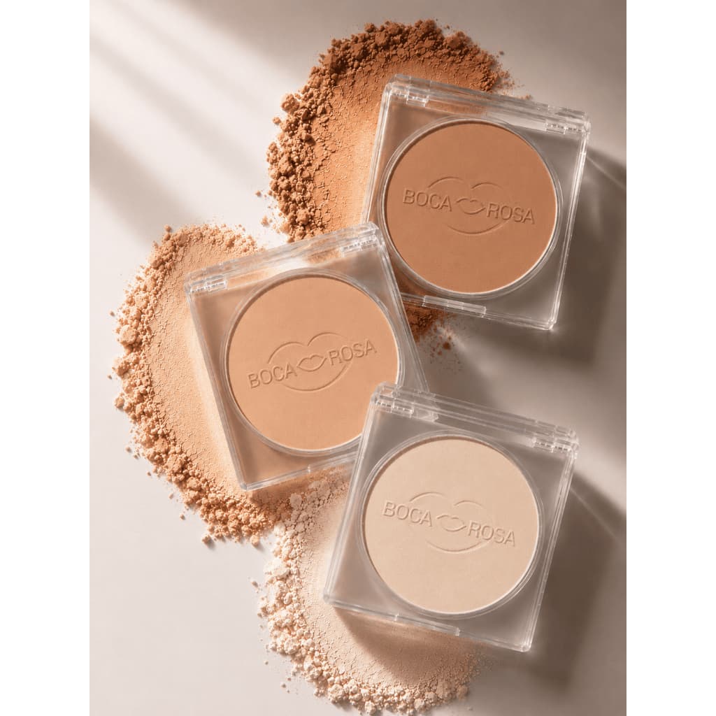 Pó Compacto Boca Rosa 9g com Efeito Matte Duradouro