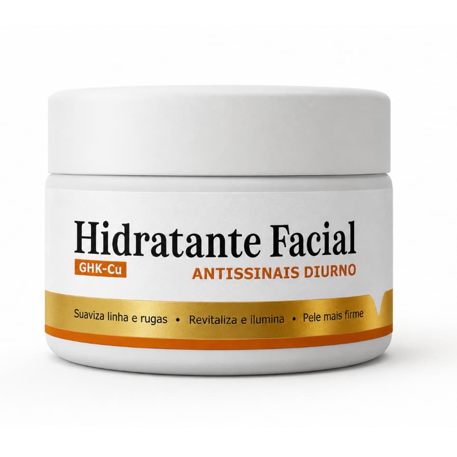 Hidratante Facial Antissinais Diurno | Suaviza Rugas, Revitaliza e Deixa a Pele Mais Firme