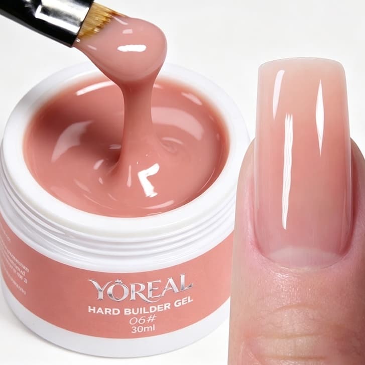 YOREAL Acrigel Gel Construtor Rígido UV LED 15ml ou 30ml Fortalecimento e Extensão de Unhas