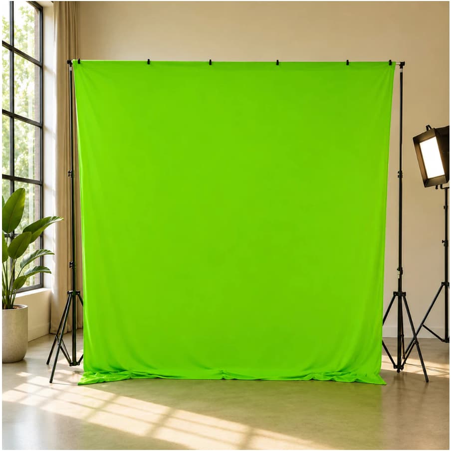 Fundo Fotográfico Profissional Para Estudios e Fotos Profissionais Com Presilhas 1M por 1,85M