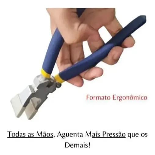 Alicate Pra Vidro Espelho Boca De Peixe Profissional Pressão Alicate de precisão bico Ferramentas