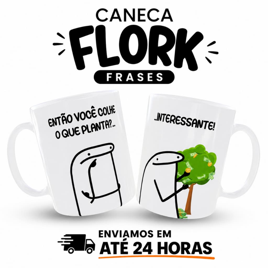 Caneca Flork Bento Meme Personalizada Presente Dia dos Pais Frases Engraçadas Caneca Divertida Com Nome Envio Rápido
