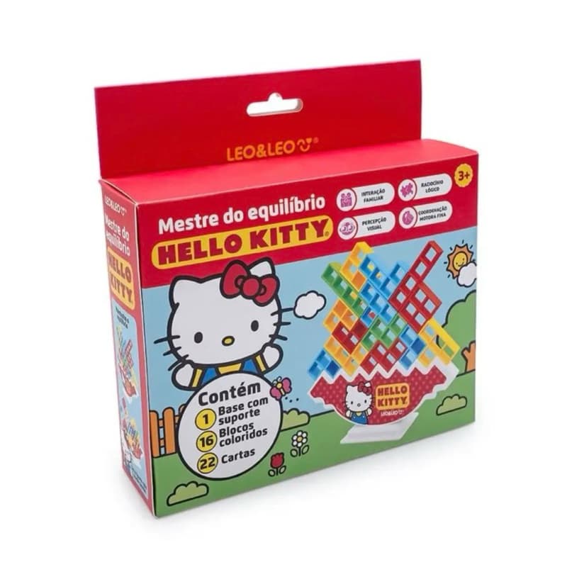 Mestre do Equilíbrio Hello Kitty Raciocínio Lógico Brinquedo Divertido