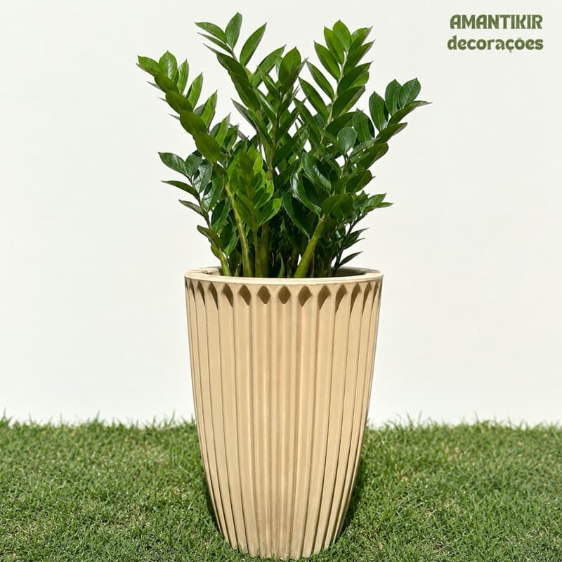 Vaso Coluna Romana   Nº2 Decorativo Moderno Luxo Ref. JGRT41C