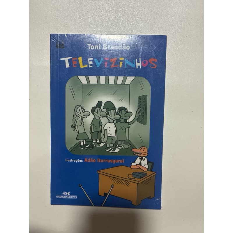 Livro Televizinhos – Toni Brandão | Ilustrações de Adão Iturrusgarai | Editora Melhoramentos