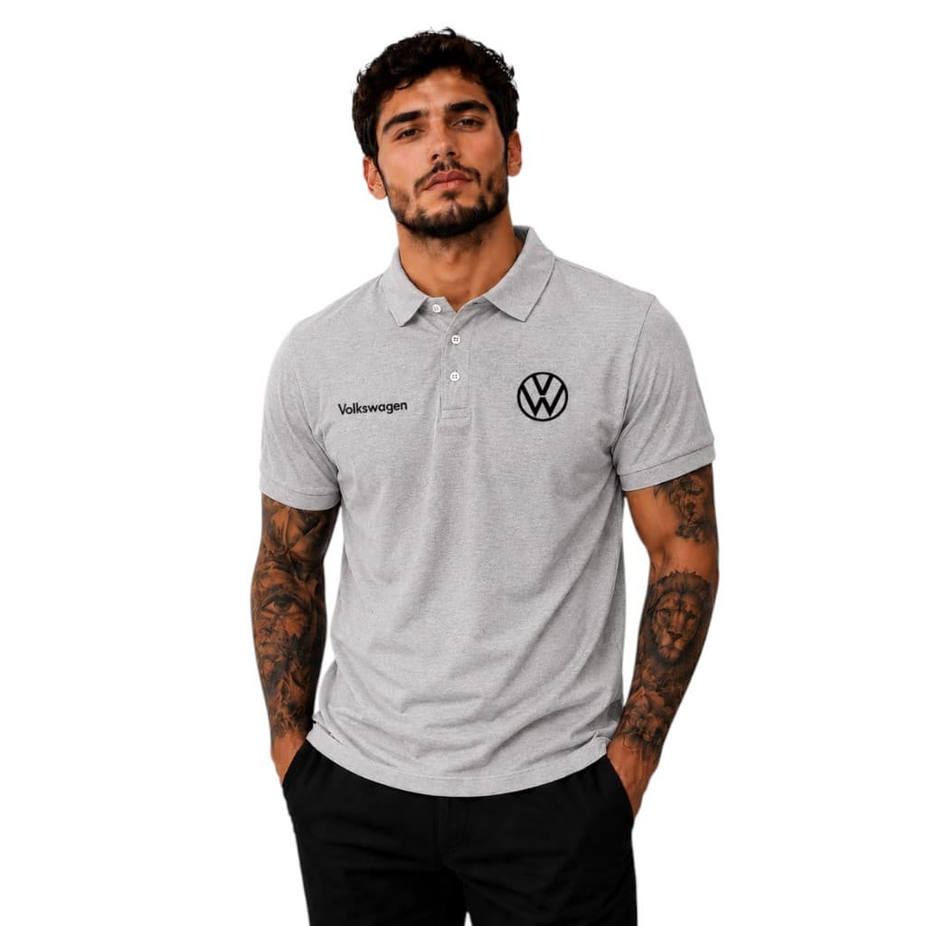 Camisa Polo volkswagem camiseta volks masculina uniformes Casual urban