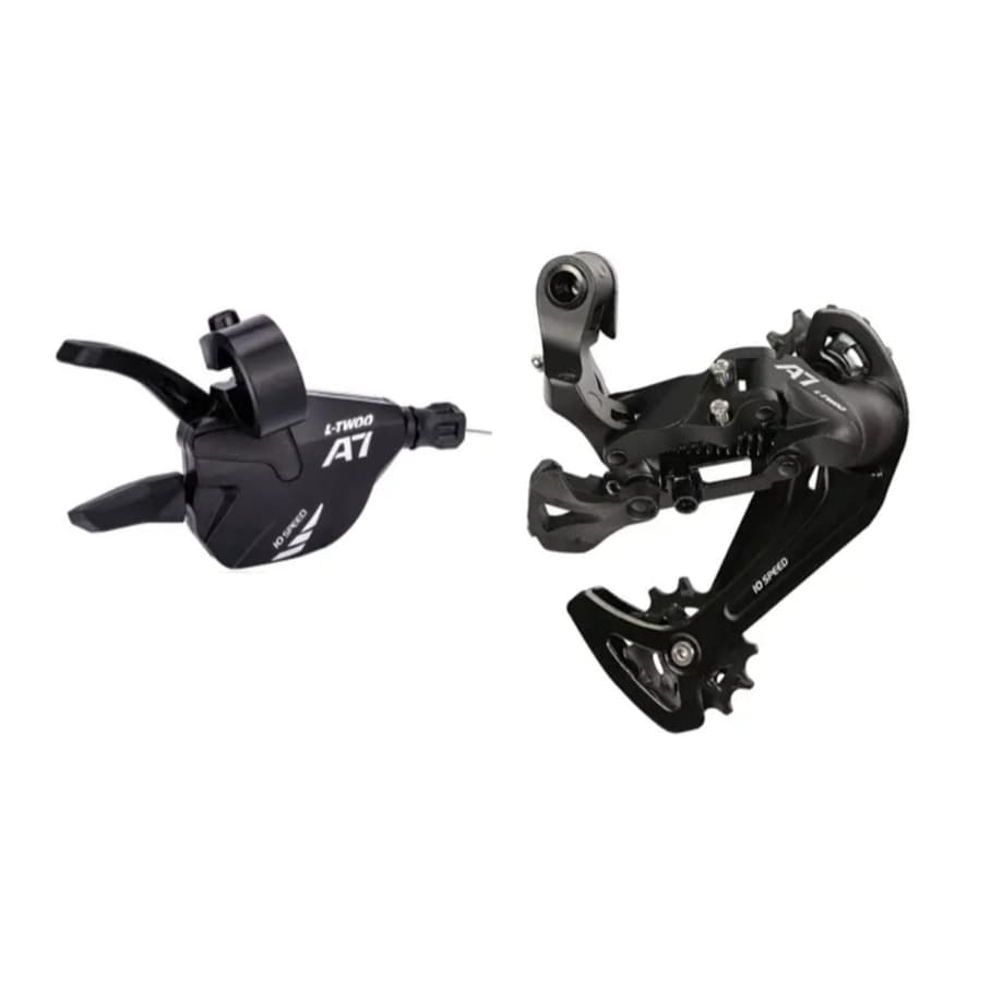 Kit Alavanca L-twoo + Cambio Traseiro 10V A7 Compatibilidade com SRAM e Shimano até Cassete 52T 10 Speed Shifter