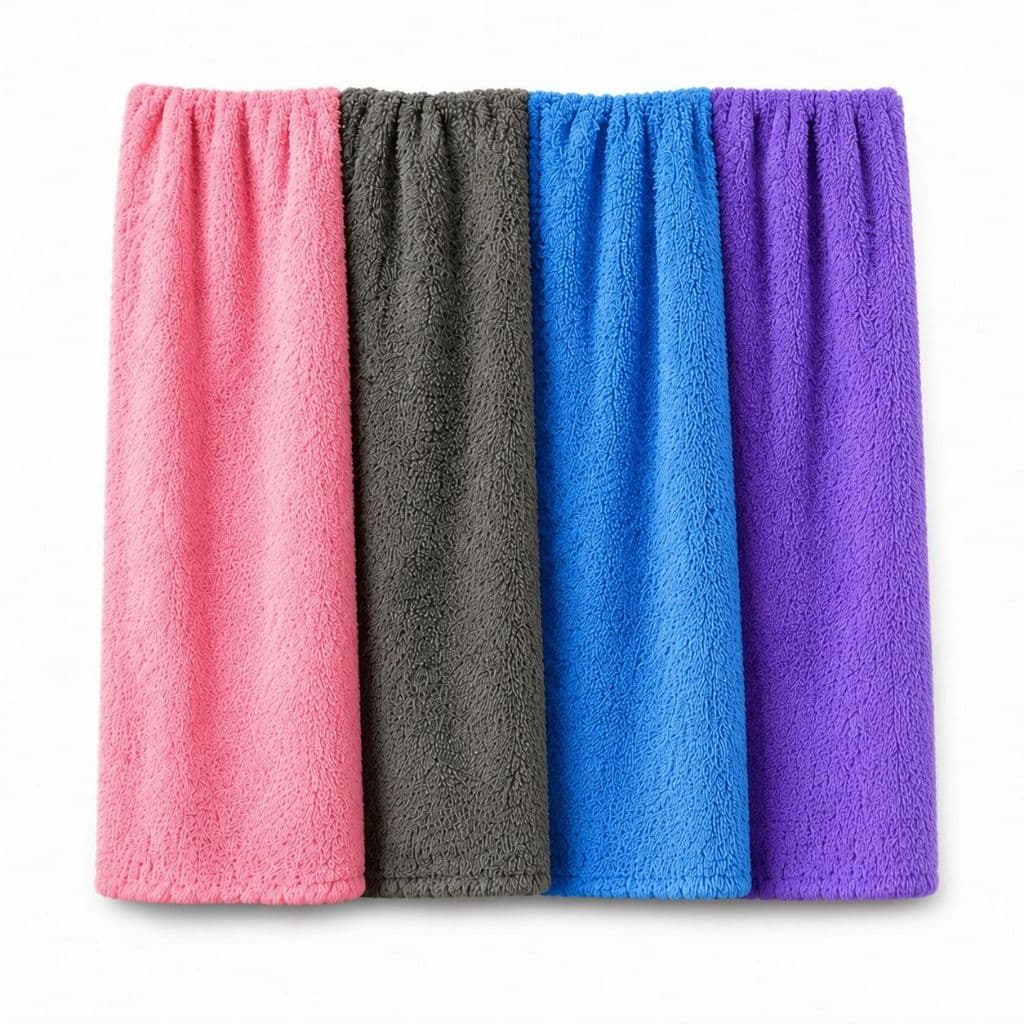 Toalha Academia Fitness Esportes Pilates Yoga Alta Absorção do Suor Secagem Rápida kit 4 unidades