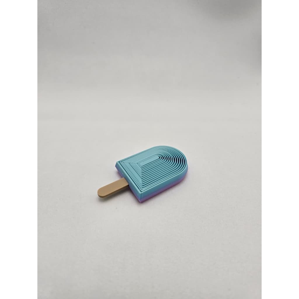Picolé Sensorial em Impressão 3D – Fidget Colecionável em PLA