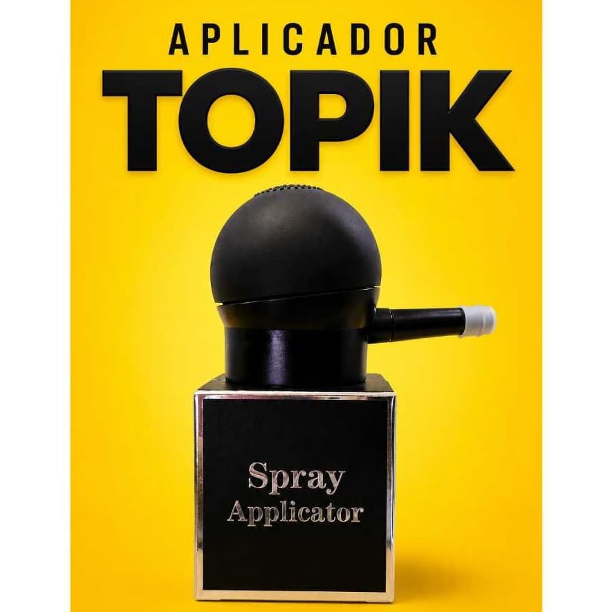 Aplicador Topik de Fibra Capilar Profissional