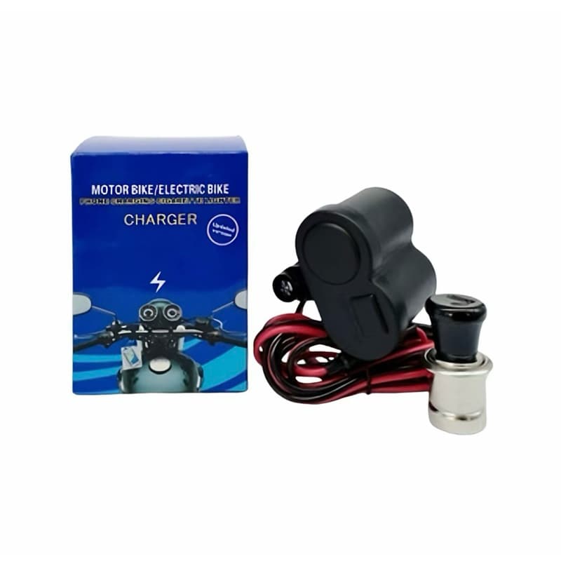 Carregador de Celular para Moto Universal à Prova d’Água USB
