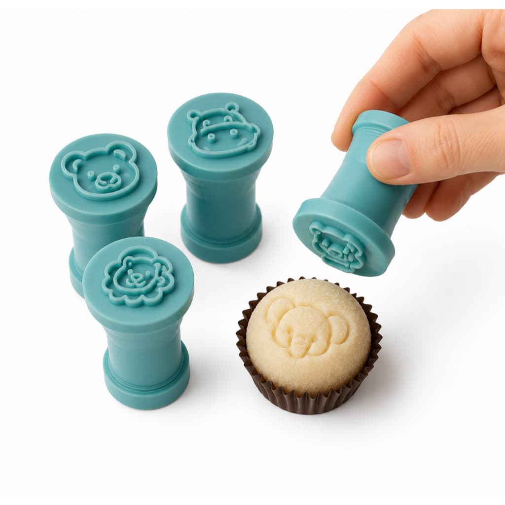 Kit de Carimbo para Brigadeiro Safari – Docinhos Temáticos