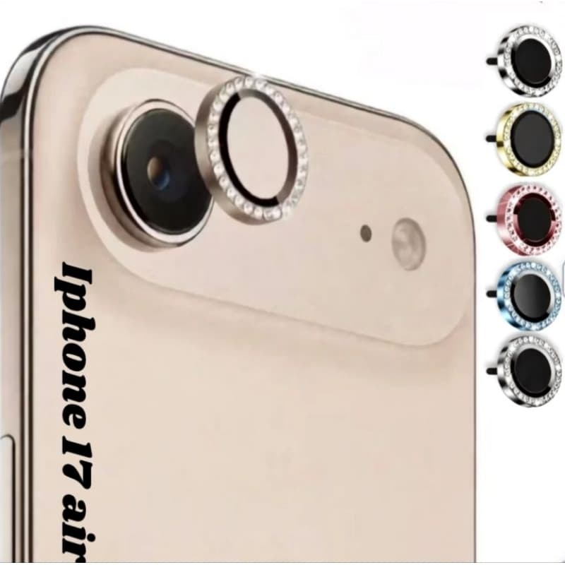 Película Protetor de Câmera com Brilho Strass/Para iPhone 17Air