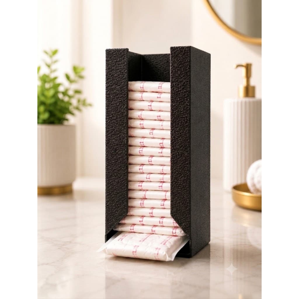 Organizador Íntimo para Protetor de Calcinha | Porta Protetor Diário | Dispensador Vertical para Banheiro