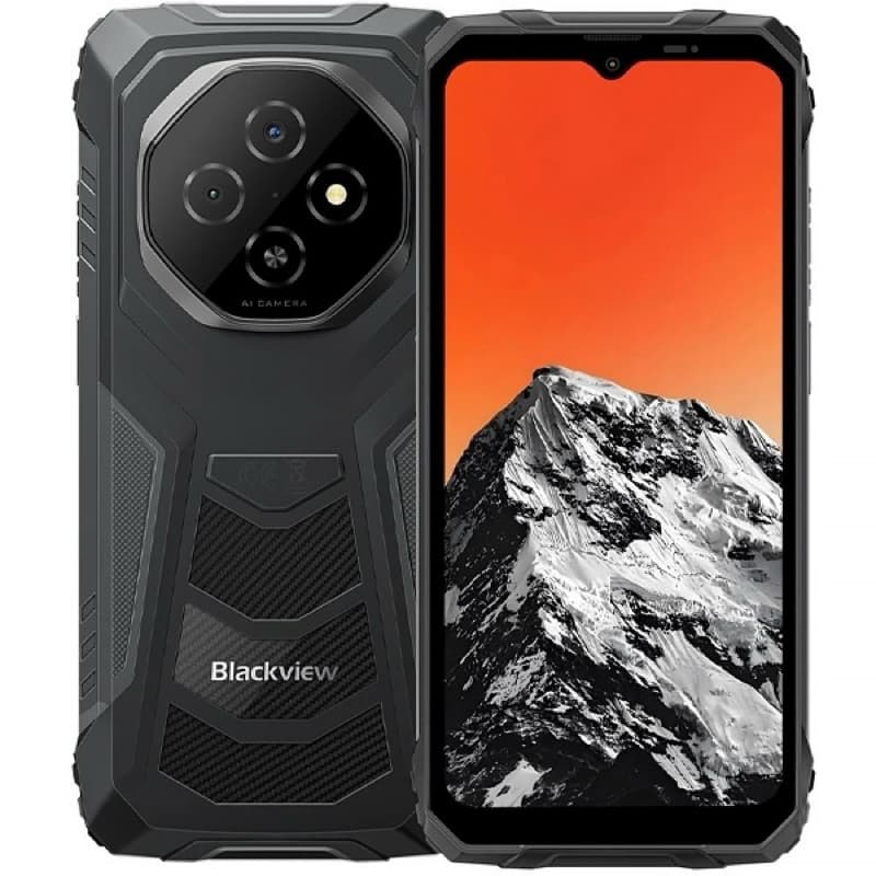 Blackview FORT 1 Rugged Smartphone 4G – 12GB RAM* / 128GB ROM, Bateria 10000mAh, Tela 6.56" 90Hz, Android 15