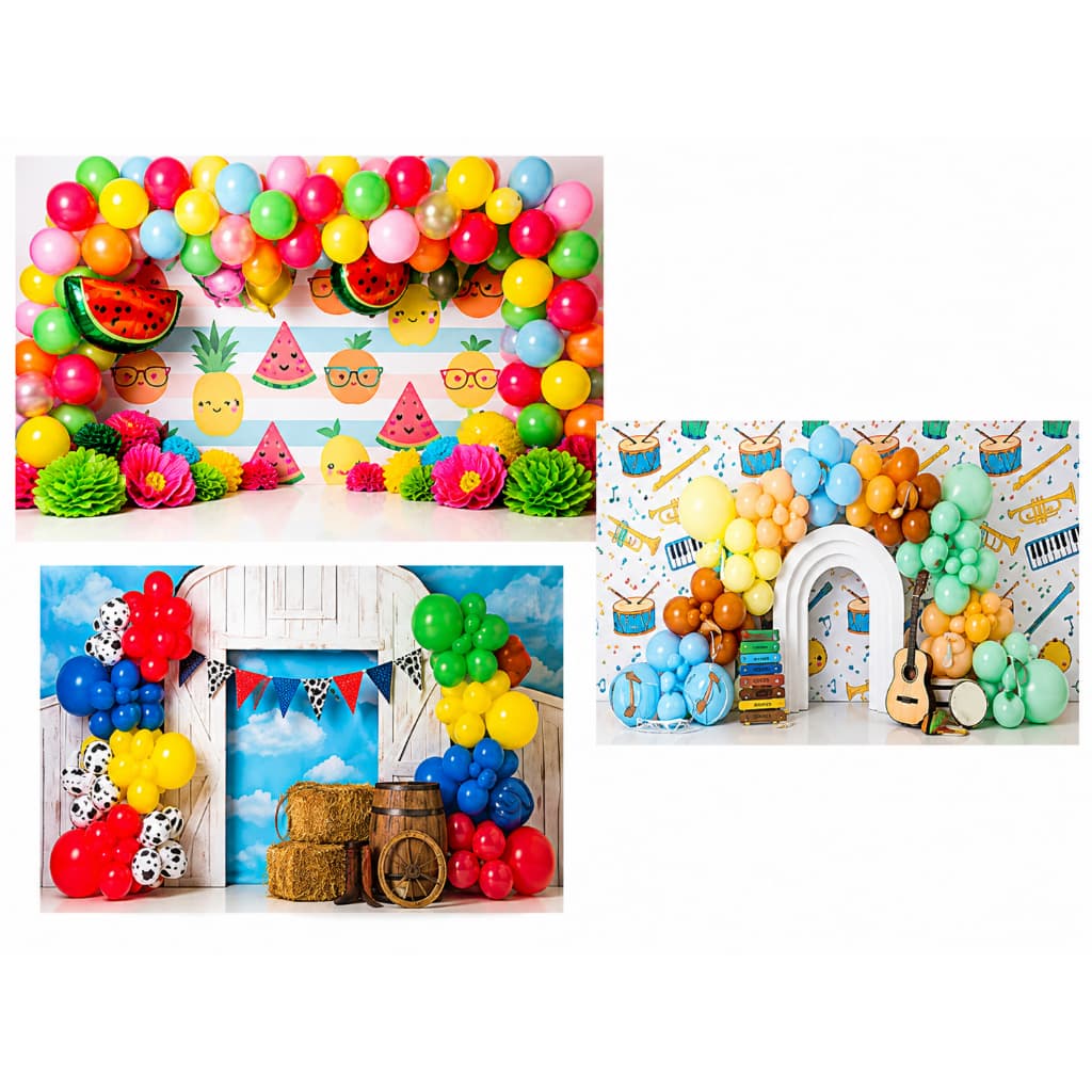 Painel Fotográfico Smash Infantil Decorativo 3,0X2,0