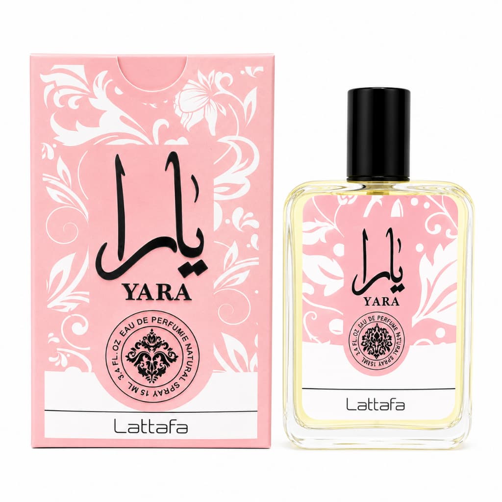 Perfume Feminino Yara Rose Eau de Parfum 100ml Alta Fixação